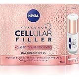 NIVEA Cellular Elasticity & Re-Densifying Day Cream SPF15 (50ml), Anti Aging Face Cream for Women, Collagen Face Cream, Face 