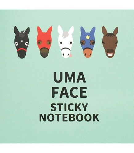 Amazon.co.jp: JRA Anniversary 69th Horse Sticky Notes : Office