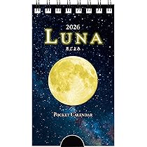 Amazon.co.jp: Luna - Moon Calendar - TD-30955 2026 Calendar Wall