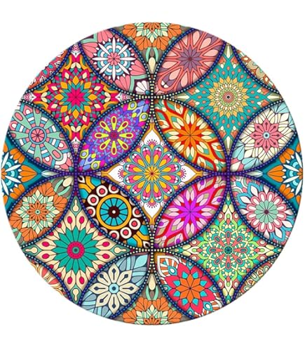 Inspirational Quote I Am Positive Affirmations Colorful Word Art Round - View #4