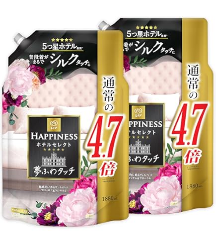 Amazon | レノアハピネス 夢ふわタッチ 柔軟剤 ヴェルベットブロッサム