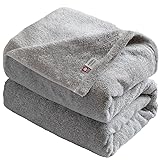 トランパラン タオルケット 今治 シングル クーベルチュール Relax 約140×190cm 日本製 今治タオル 綿100％ (杢グレー)