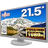 【整備済み品】富士通 Fujitsu VL-E22-8T 21.5インチワイド 液晶モニター ディスプレイ 解像度1920x1080 フルHD IPSパネル ディスプレイポート/DVI/VGA