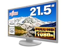 【整備済み品】富士通 Fujitsu VL-E22-8T 21.5インチワイド 液晶モニター ディスプレイ 解像度1920x1080 フルHD IPSパネル ディスプレイポート/DVI/VGA