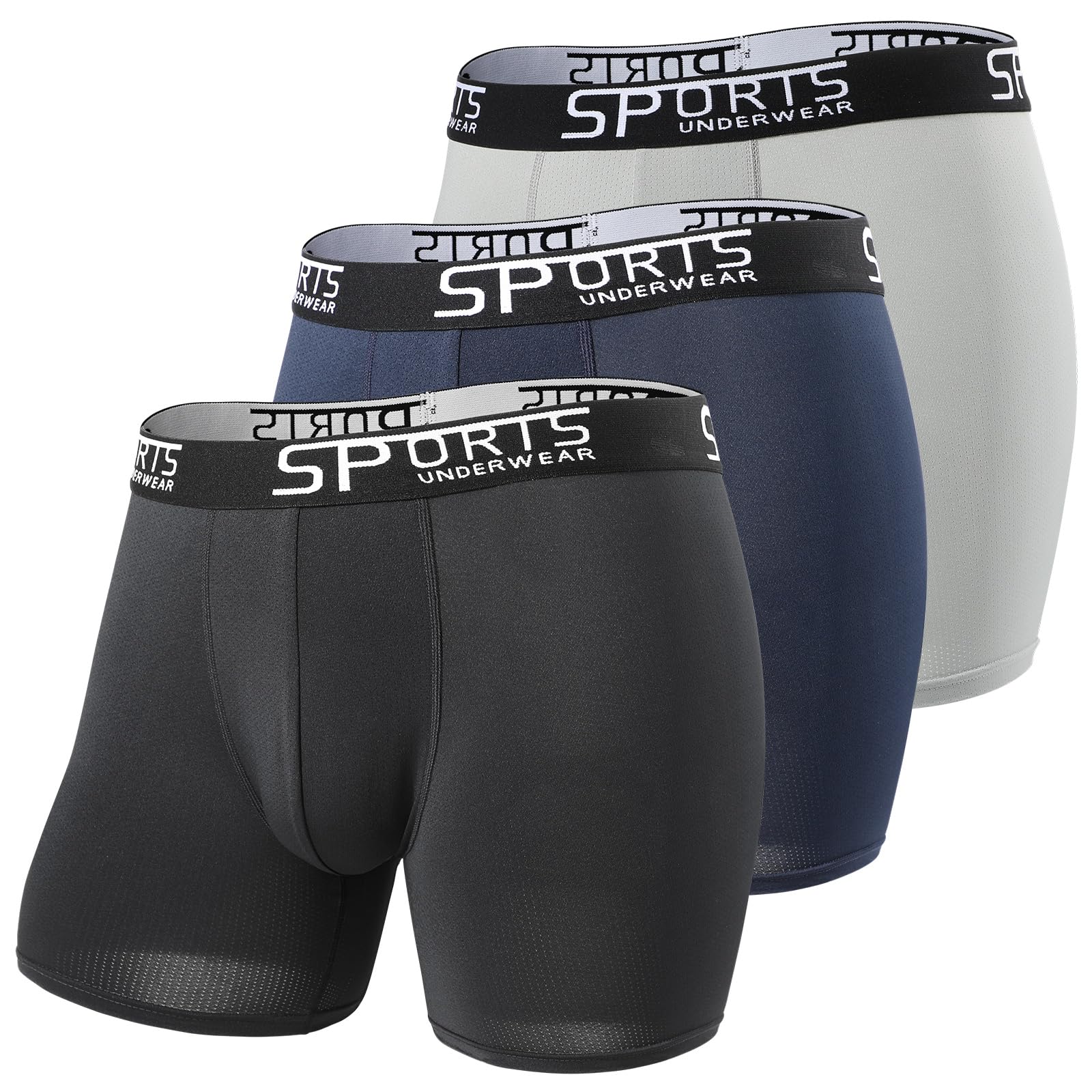 【1枚266円】【799円】 SURENOW メンズ 抗菌防臭 吸汗速乾 ボクサーパンツ 3枚セット