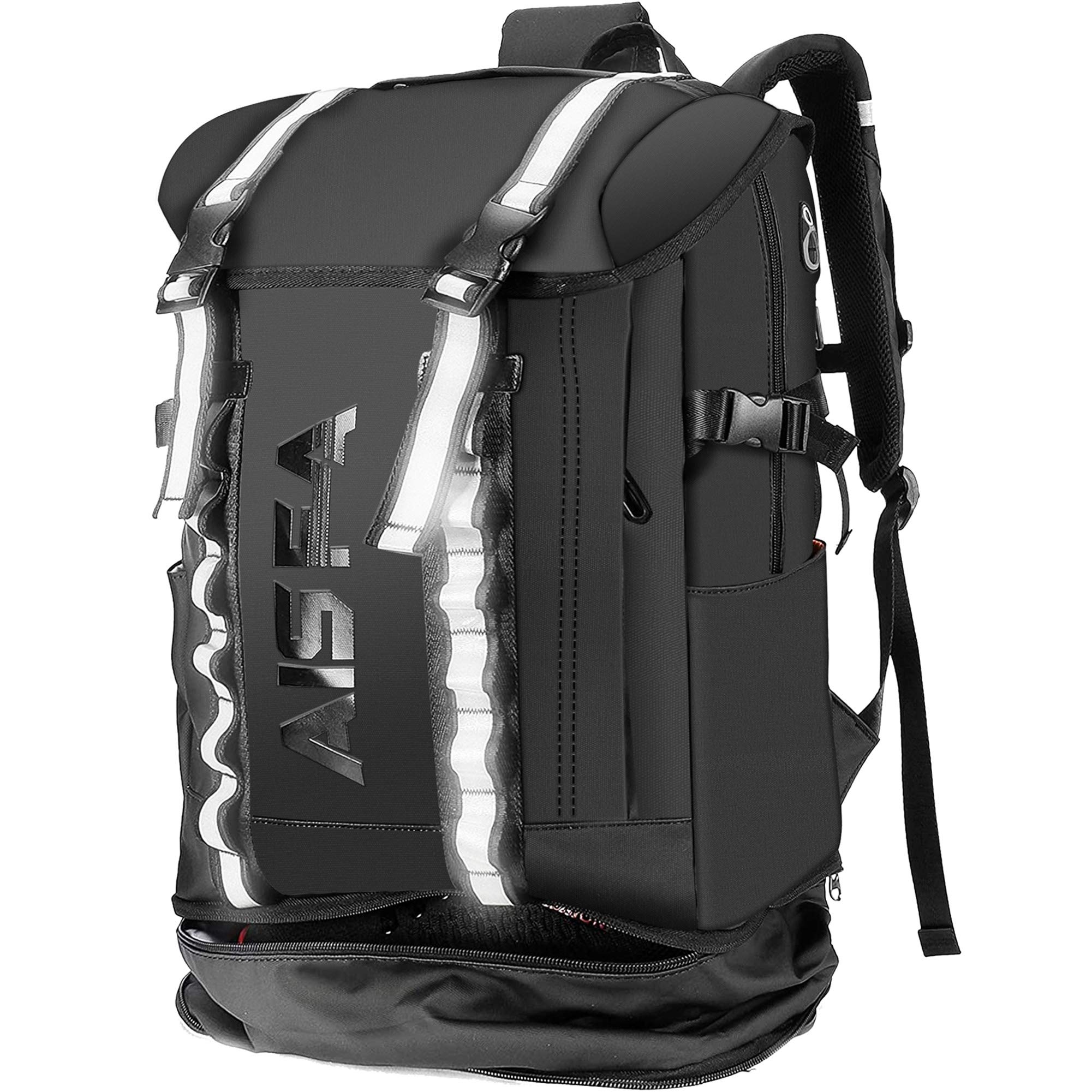 【ブラックフライデー】【50%OFF+ポイント60%】【実質1,592円】 AISFA 大容量 スクエア バックパック 【送料無料】