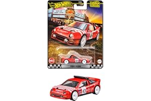 ホットウィール(Hot Wheels) ブールバード フォード RS200 乗り物おもちゃ ミニカー 3歳から レッド JBL29