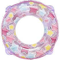 Amazon | イガラシ 55cm浮き輪 プリティスターウキワ ロープ付き