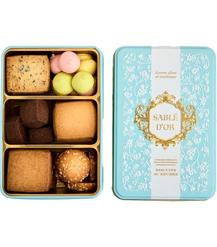 Amazon.co.jp: 【ラッピング済】エシレ(ECHIRE) マルシェ ゴールド缶