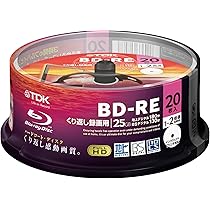 Amazon.co.jp: TDK 録画用ブルーレイディスク BD-RE 25GB 1-2