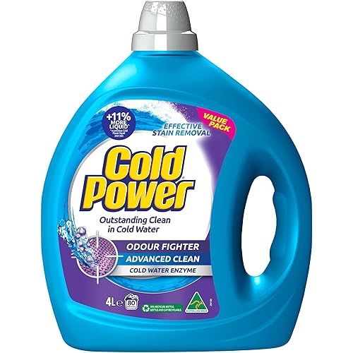 Cold Power Laundry Detergent Liquid Odour Fighter 4L