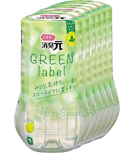 Amazon | 消臭元 【まとめ買い】トイレの グリーンラベル クリア