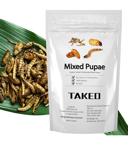 Amazon.co.jp: 昆虫食 ウジ虫 食用 蛆 クリーンに食べれる そのままの