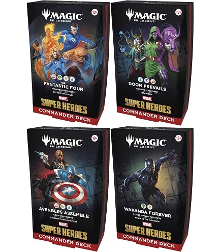 Amazon.co.jp: M T G マーベ ル スーパー・ヒーローズ 統率者デッキ