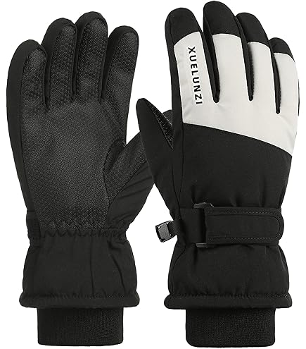 Amazon.co.jp: [ポンタペス] スノーボード グローブ キッズ 耐水圧
