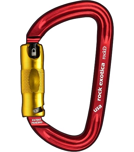 Amazon.co.jp: Rock Exotica Pirate Screw Lock Carabiner : Sports