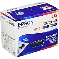エプソン 純正 インクカートリッジ IB07CL4B ４色パック 大容量インク