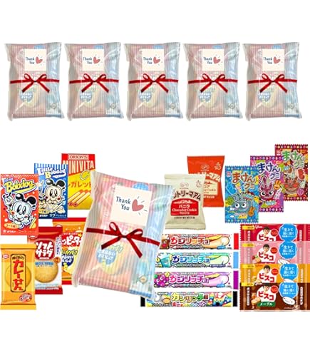 Amazon.co.jp: 駄菓子 お菓子 詰め合わせ 袋詰め 5個入り 15セット