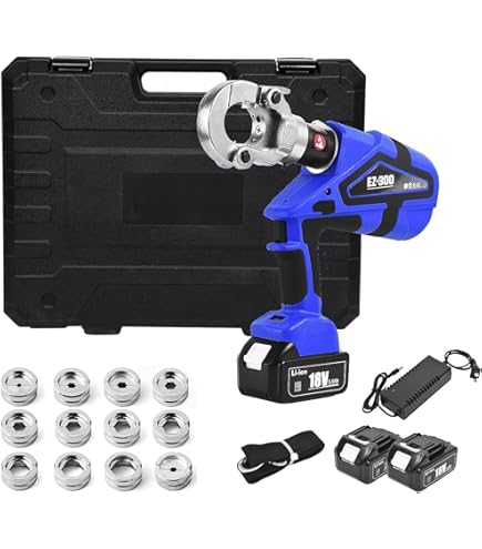 油圧圧着機 Amazon | 泉精器製作所 充電式油圧圧着工具(裸圧着専用) REC-Li200