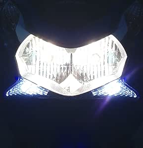 Amazon ヘッドライトバルブ ｈｓ５ 規格 １２ｖ ３５ ３０ｗ ブルー １個 Pcx Lead110 ハロゲンバルブ 車 バイク