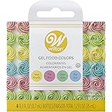 Wilton パステル ジェルカラー セット アイシング ジェル 着色料 食紅 製菓 材料 デコレーション クッキー 【日本正規輸入品】
