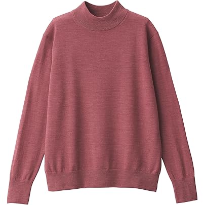 Amazon | 無印良品 セーター婦人 洗えるウールハイゲージハイネック