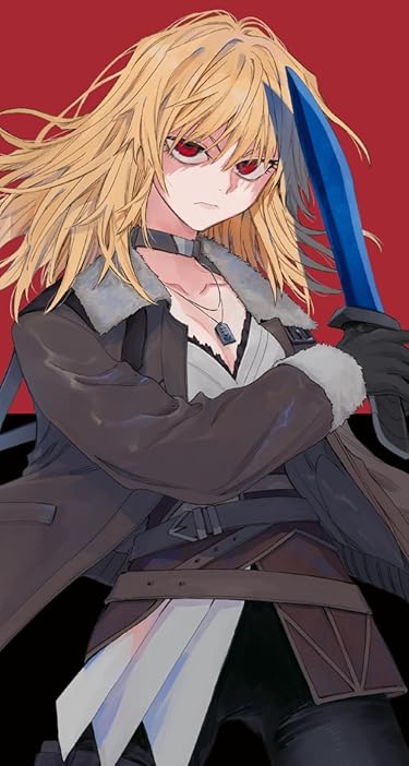 魔女と傭兵  iPhone/Androidスマホ壁紙(744×1392)-1 - カティア=アルベルティ