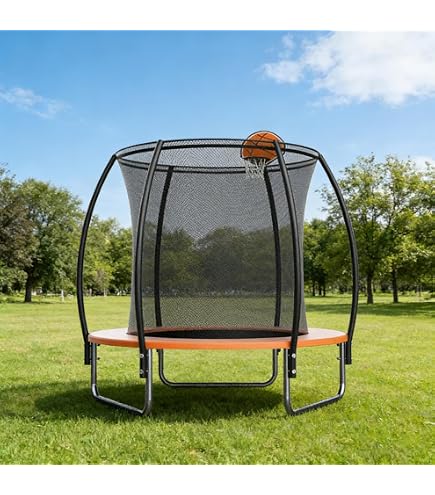 Amazon | [Figoday] トランポリン 室内 屋外用 5～16ft 大型 保護