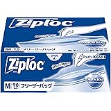 【大容量】ジップロック フリーザーバッグ M 90枚入
