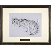 Amazon | 藤田 嗣治 『アホリバ 【猫の本】』絵画 版画 猫 挿絵