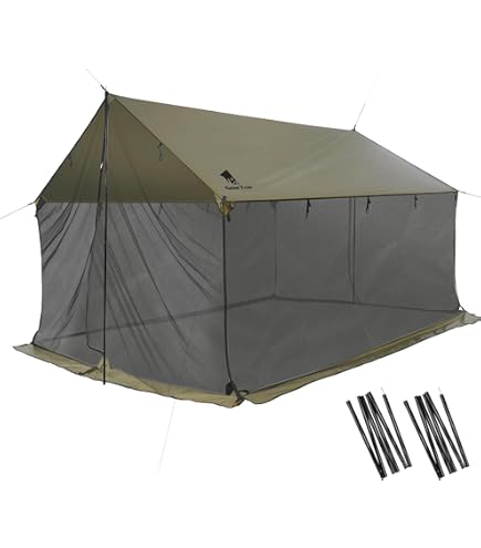 Amazon | CAPTAIN STAG モンテ メッシュタープ UA-1076 | ノー