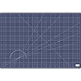 【Amazon.co.jp 限定】オルファ(OLFA) ロータリーマット A1(620x900x1.5mm) グリッド・角度ライン入り ネイビー RM-A1-EC カッターマット