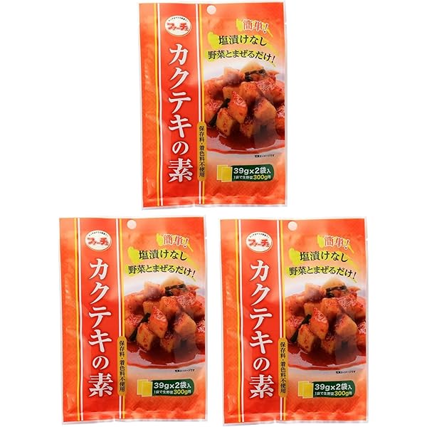 カクテキ 4枚 Amazon.co.jp: 有限会社ファーチェ ファーチェ カクテキの素