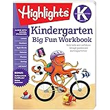 The Big Fun Kindergarten Activity Book: Build skills and confidence through puzzles and early learning activities! (Highlight