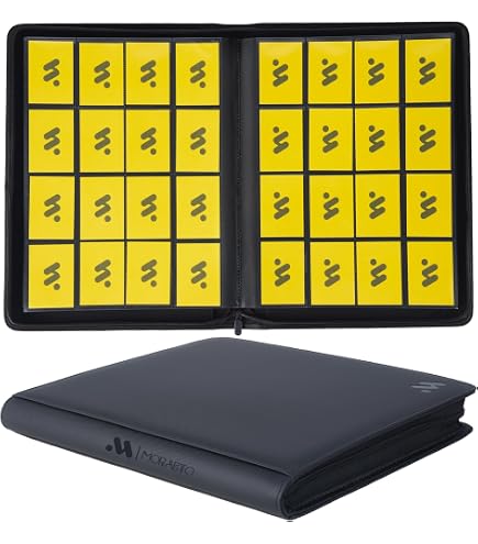Amazon.co.jp: MORABTO プレミアム 1000+ ポケットカードバインダー 16