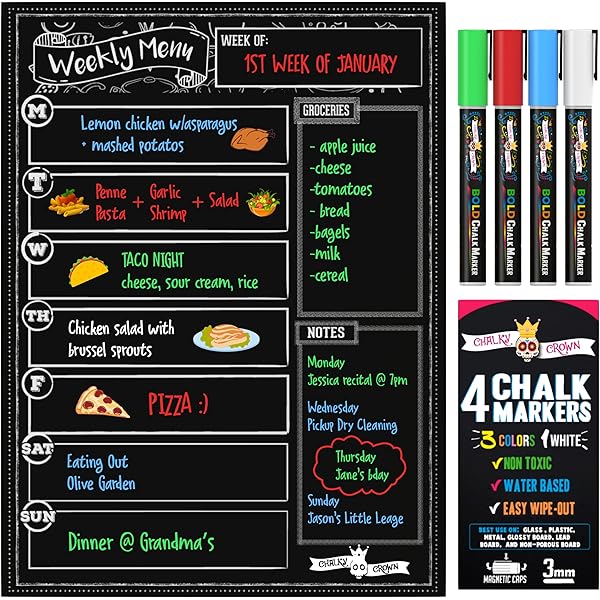 3 Vintage Magnetic Notepads (Meal Planner, To Do List And - View #11