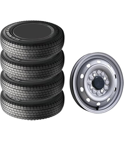 Amazon | 12インチ 4本セット スタッドレスタイヤ＆スズキ純正スチール