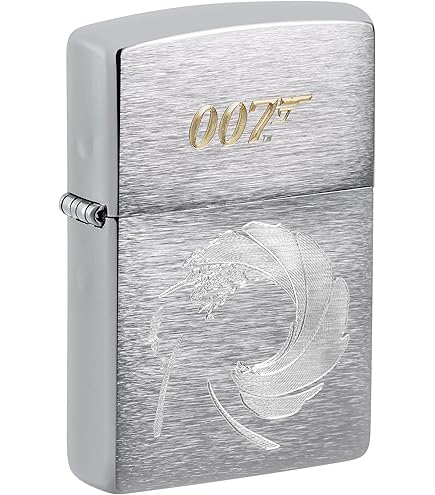 ZIPPOライターの007映画モチーフのオイルライター　未使用品６個 映画「007」モデルのZIPPOが登場! | Zippoオンラインショップ