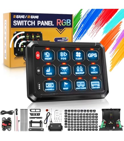 Gang スイッチ　コントロールパネル セット Gang スイッチ コントロールパネル セット H050f1e3389804dfb8a91c1f3bcdd5