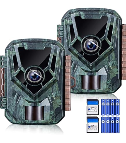 Amazon.co.jp: KJK トレイルカメラ 小型 防犯カメラ 野生動物監視