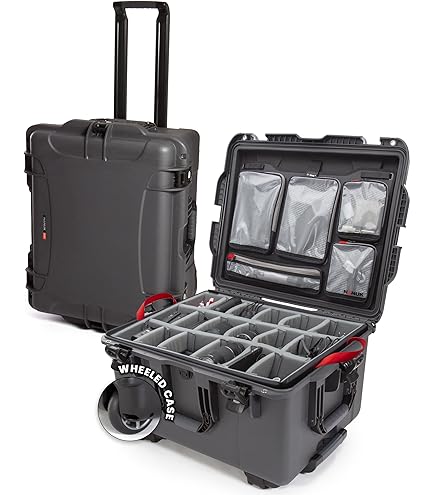 Amazon | Nanuk 950 Black キューブスポンジ付き | NANUK | 防水ケース