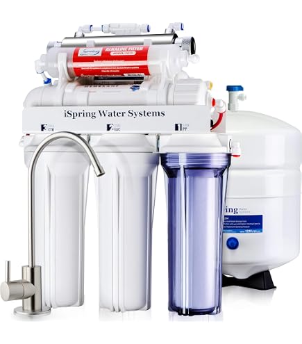 Amazon | iSpring 123Filter 逆浸透膜浄水システム 製氷キット、型番 Amazon | iSpring 123Filter 逆浸透膜浄水システム 製氷キット、型番