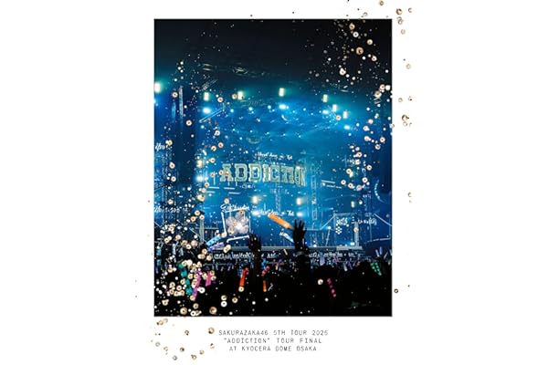 【Amazon.co.jp限定】5th TOUR 2025 “Addiction” TOUR FINAL at KYOCERA DOME OSAKA (完全生産限定盤) (DVD) - 櫻坂46 (オリジナル三方背収納ケース付)
