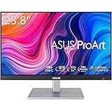 ASUS ProArt PA247CV 23.8インチ/3年間無輝点交換保証/IPS/フルHD 1920x1080/USB-C/100% sRGB/100% Rec. 709/ΔE<2/Calman Verified/高さ調整/縦回転/国内正規品
