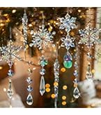 Amazon.co.jp: クリスマスツリー 飾り オーナメント クリスタル 雪の