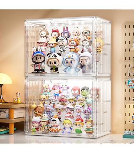 Amazon.co.jp: LED照明付き アクリルケース フィギュアケース