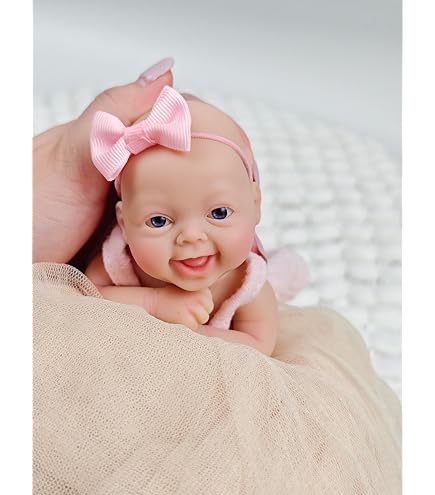 Amazon | MYREBABY 7インチ ミニ シリコン ベビー リボーン ベビー