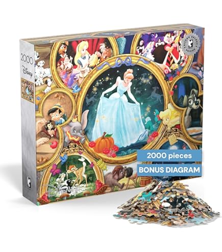 Amazon | ディズニー アラジン 2000ピースパズル – バッファローゲーム