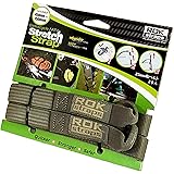 ROK straps (ロックストラップ) モーターサイクル ストレッチストラップ アジャスタブル 2本パック FOLIAGE-green ROK00070