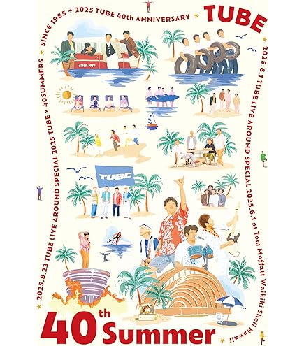 Amazon.co.jp: TUBE / 40周年コラボレーションアルバム 「 TUBE